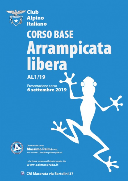 AL1 Corso base Arrampicata libera 2019